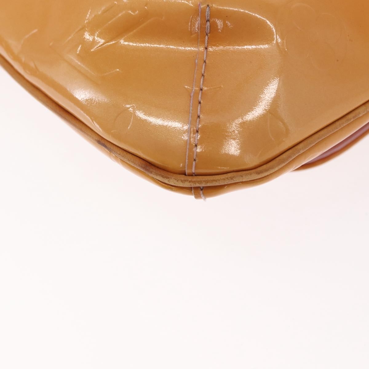 Louis Vuitton Thompson Street Handbag Monogram Vernis Yellow Patent_Leather Shoulder Bag Bag (Pre-Owned)