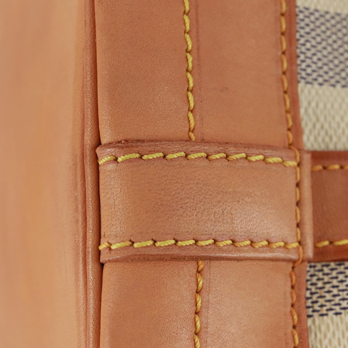 Louis Vuitton Noe Handbag Damier Beige Canvas Shoulder Bag Bag (Pre-Owned)