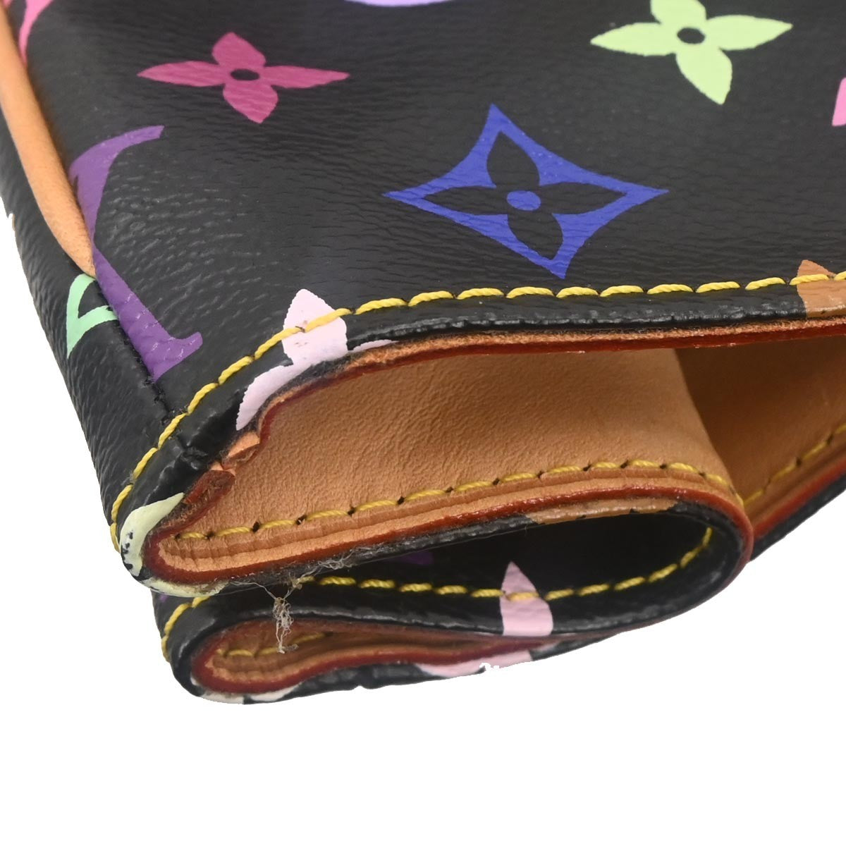 Louis Vuitton Aurelia Handbag Monogram Multicolor Black Canvas Tote Bag Bag (Pre-Owned)