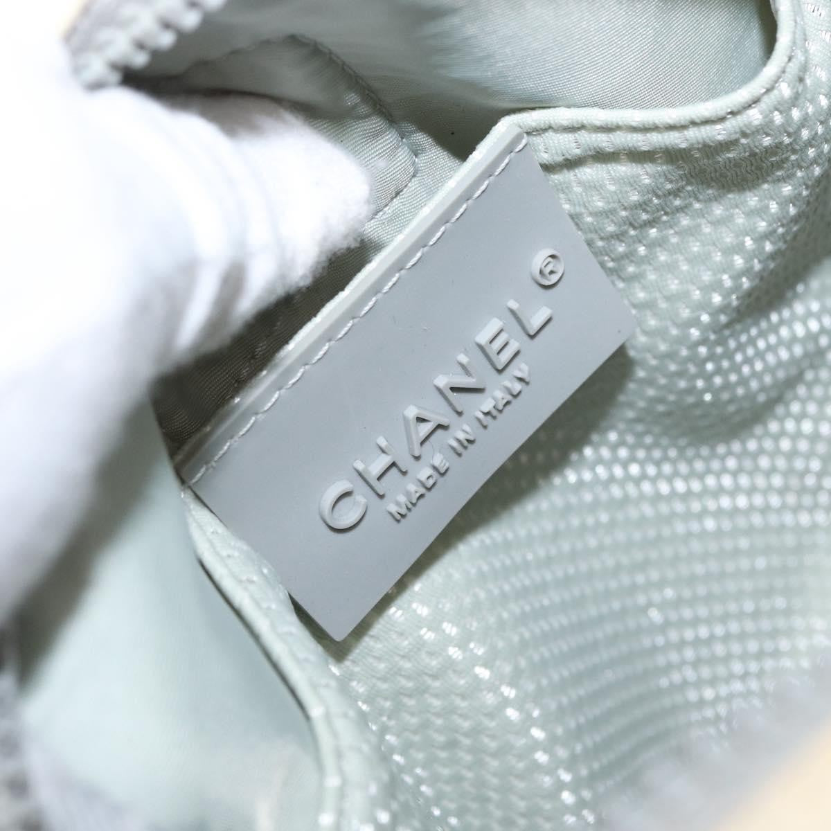 Chanel Sport Line Camera Crossbody Bag Nylon White Nylon Shoulder Bag Bag (Pre-Owned)