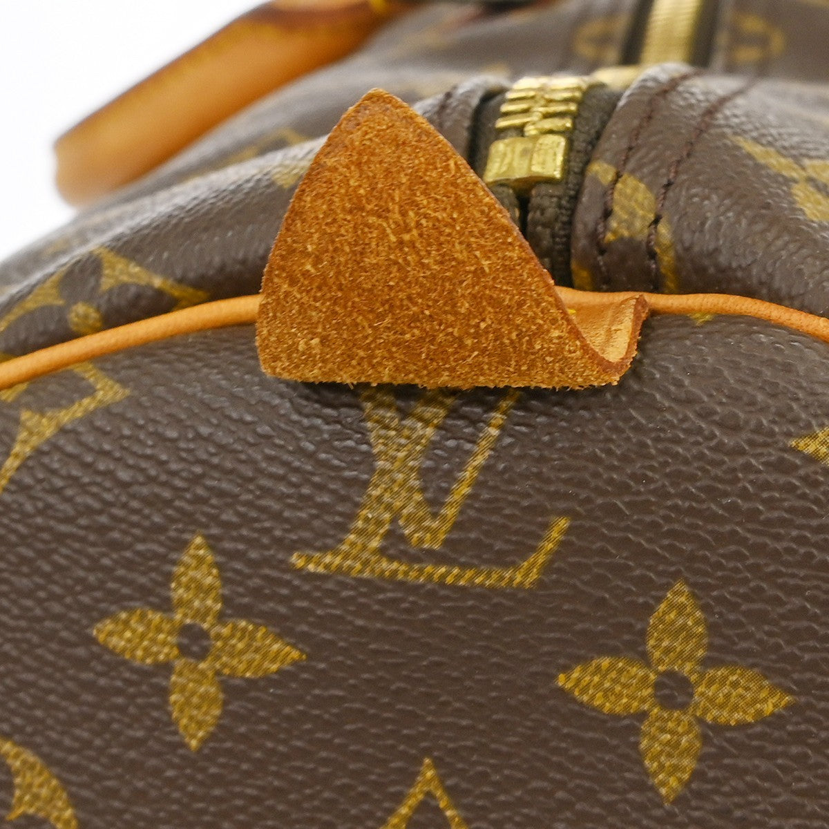 Louis Vuitton Keepall Bag Monogram Canvas Brown Canvas Travel Bag Bag (Pre-Owned)