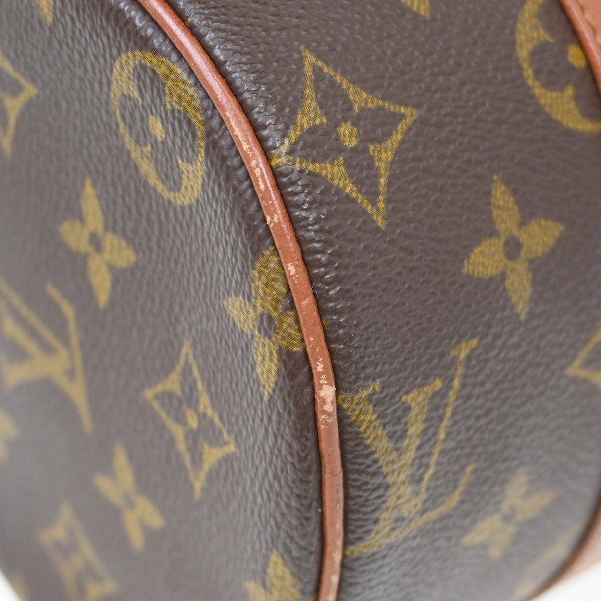 Louis Vuitton Papillon Handbag Monogram Canvas Brown Canvas Handbag (Pre-Owned)