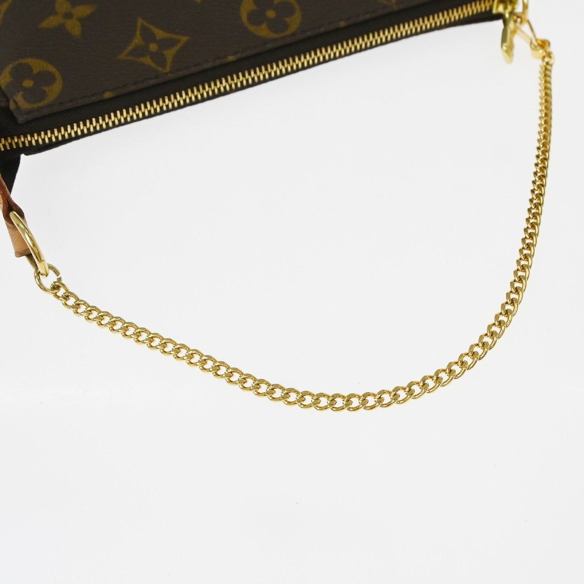Louis Vuitton Pochette Accessoires Nm Monogram Canvas Brown Canvas Clutche & Pouche Bag (Pre-Owned)
