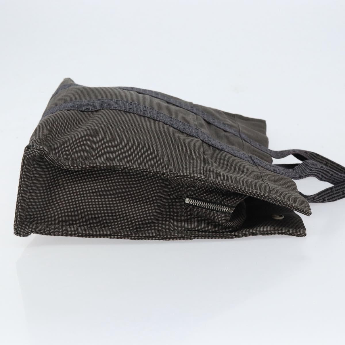 Hermes Fourre-Tout Herline Fourre-Tout Herline Gray Canvas Tote Bag Bag (Pre-Owned)