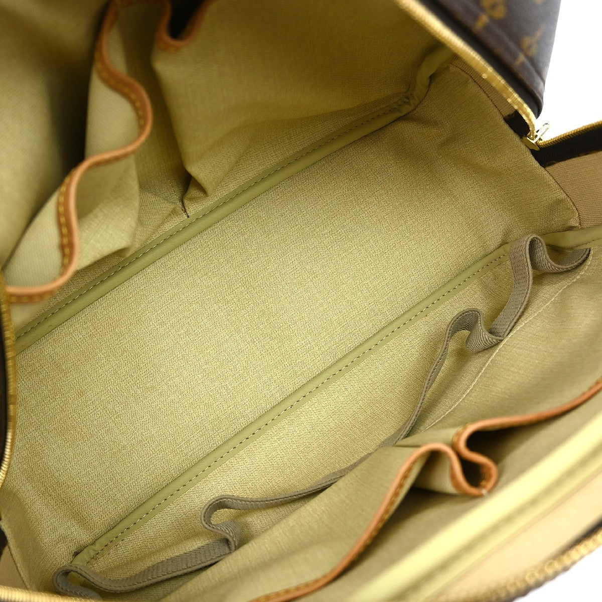 Louis Vuitton Deauville Handbag Monogram Canvas Brown Canvas Handbag (Pre-Owned)