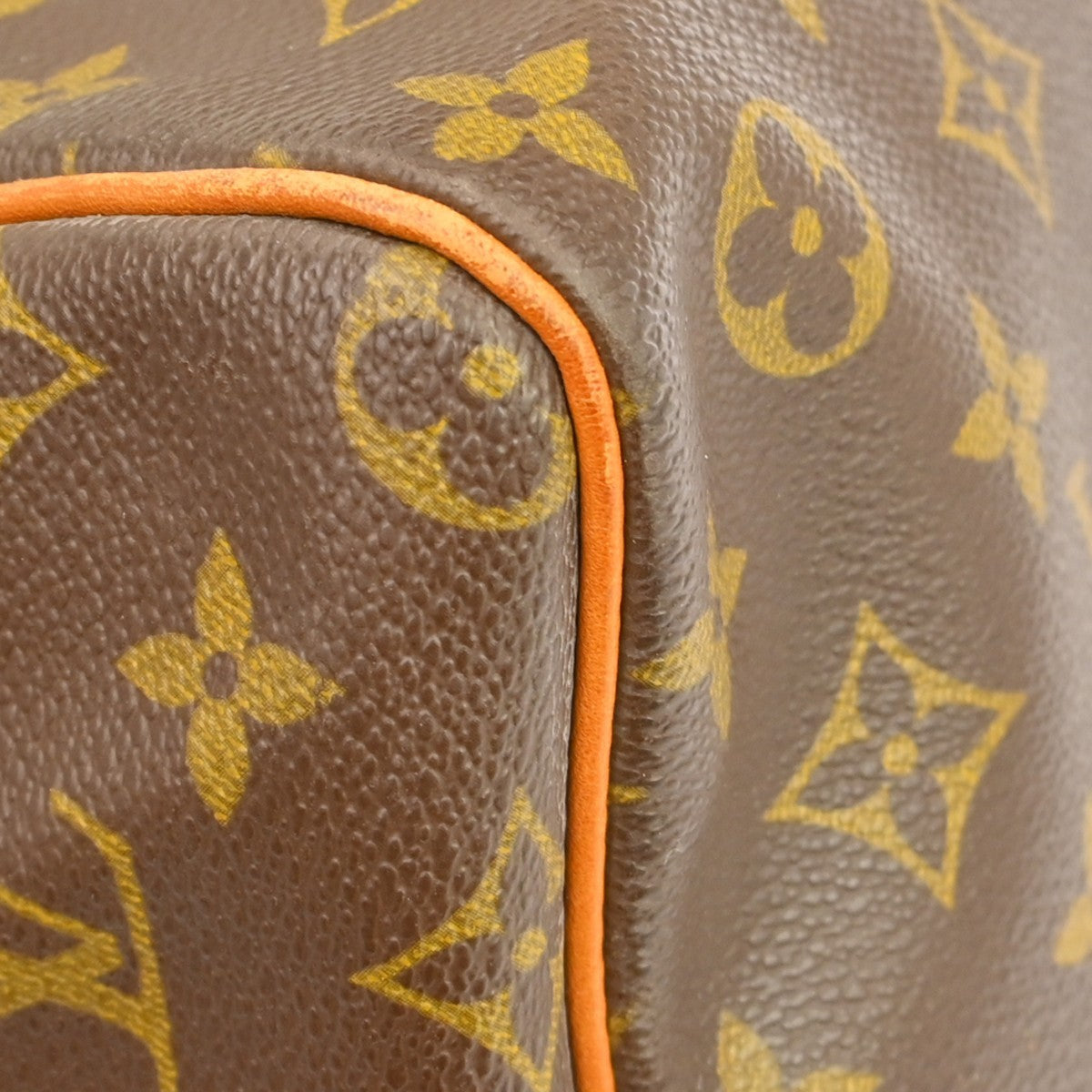 Louis Vuitton Keepall Bandouliere Bag Monogram Canvas Brown Canvas Travel Bag Bag (Pre-Owned)