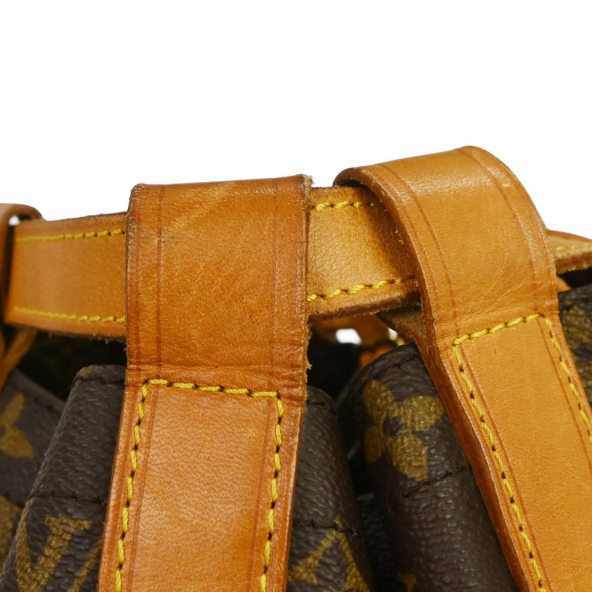 Louis Vuitton Randonnee Backpack Monogram Canvas Brown Canvas Backpack Bag (Pre-Owned)