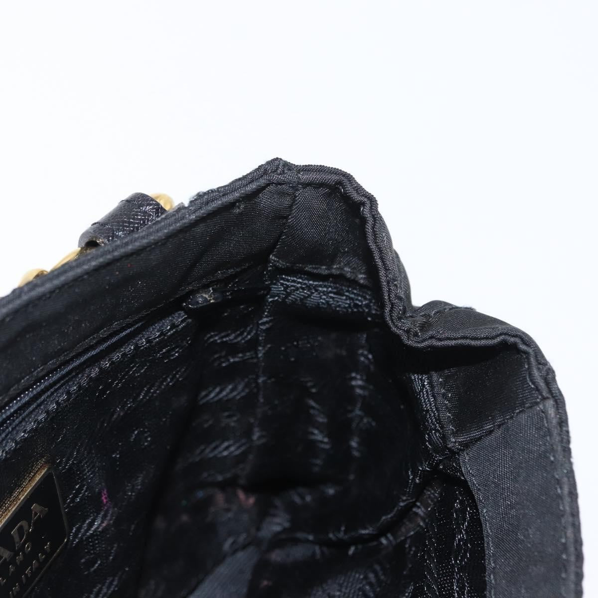 Prada Vintage Shoulder Bag Tessuto Black Nylon Shoulder Bag Bag (Pre-Owned)
