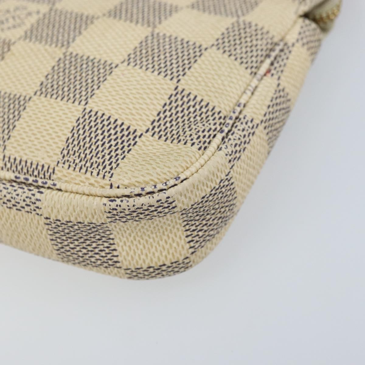 Louis Vuitton Mini Pochette Accessoires Damier Canvas Multicolour Canvas Clutche & Pouche Bag (Pre-Owned)