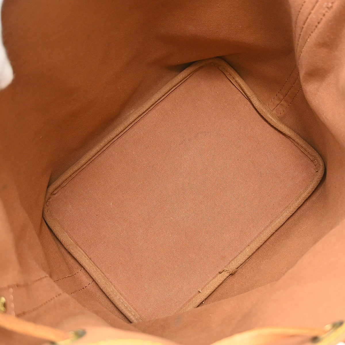 Louis Vuitton Petit Noe Handbag Monogram Canvas Brown Canvas Shoulder Bag Bag (Pre-Owned)