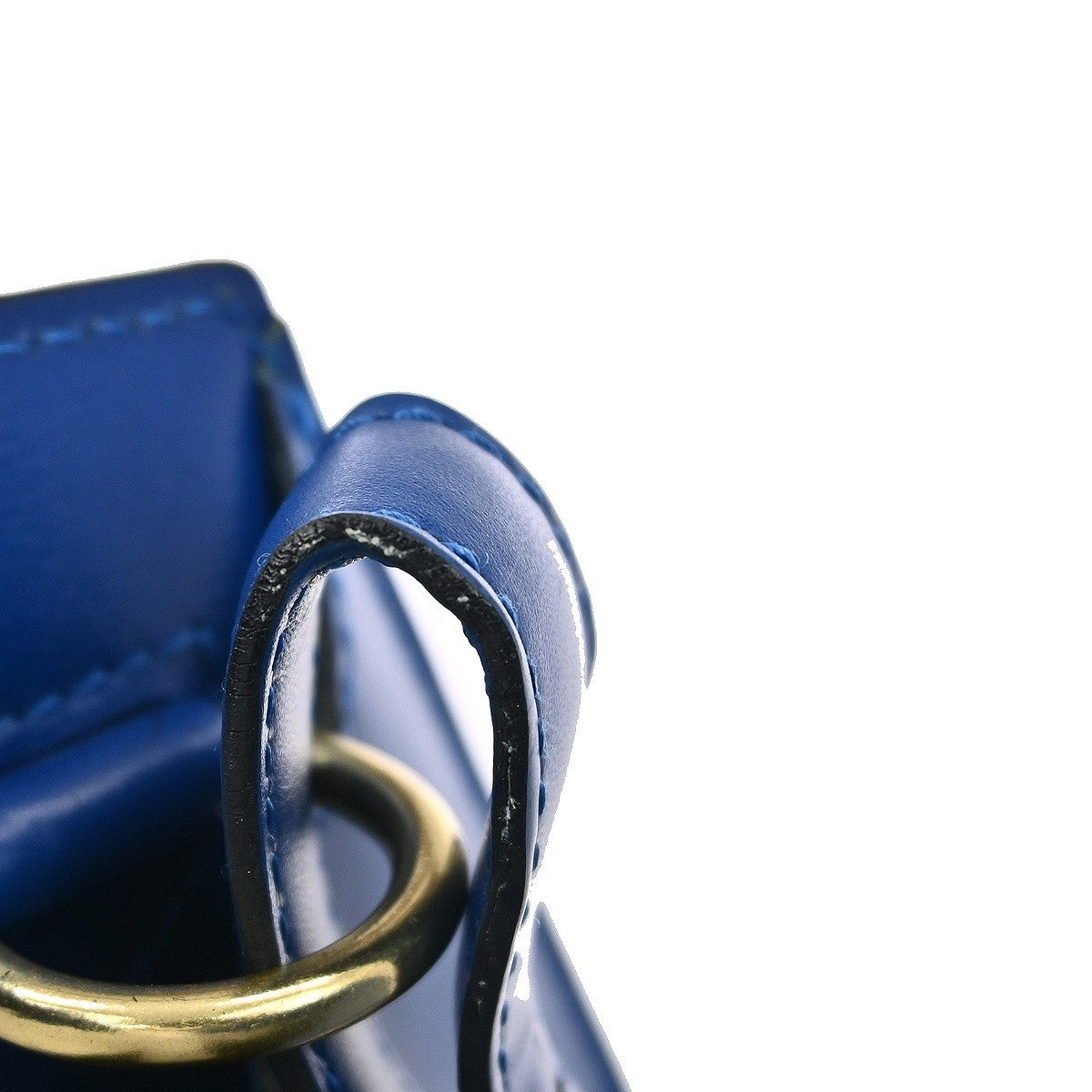 Louis Vuitton Cluny Shoulder Bag Epi Leather Blue Leather Shoulder Bag Bag (Pre-Owned)