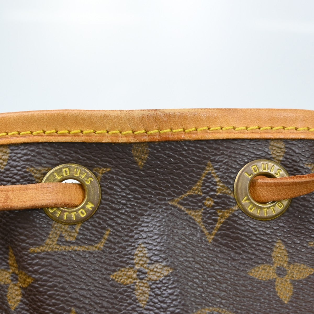 Louis Vuitton Vintage Montsouris Backpack Monogram Canvas Brown Canvas Backpack Bag (Pre-Owned)