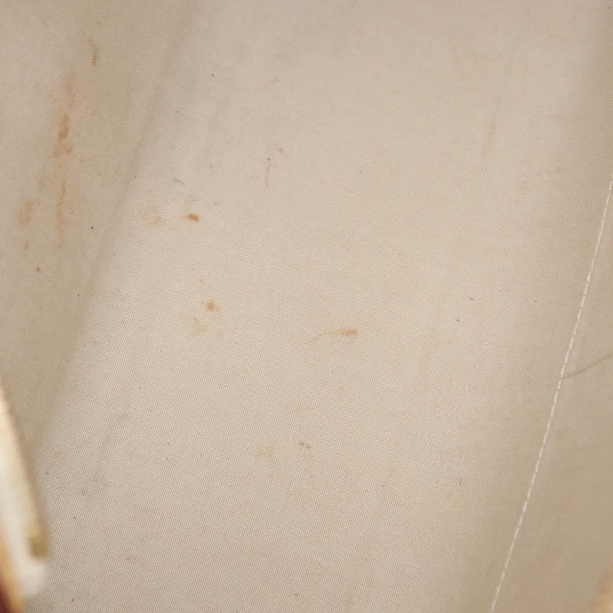 Louis Vuitton Brea Handbag Monogram Vernis Beige Patent_Leather Handbag (Pre-Owned)