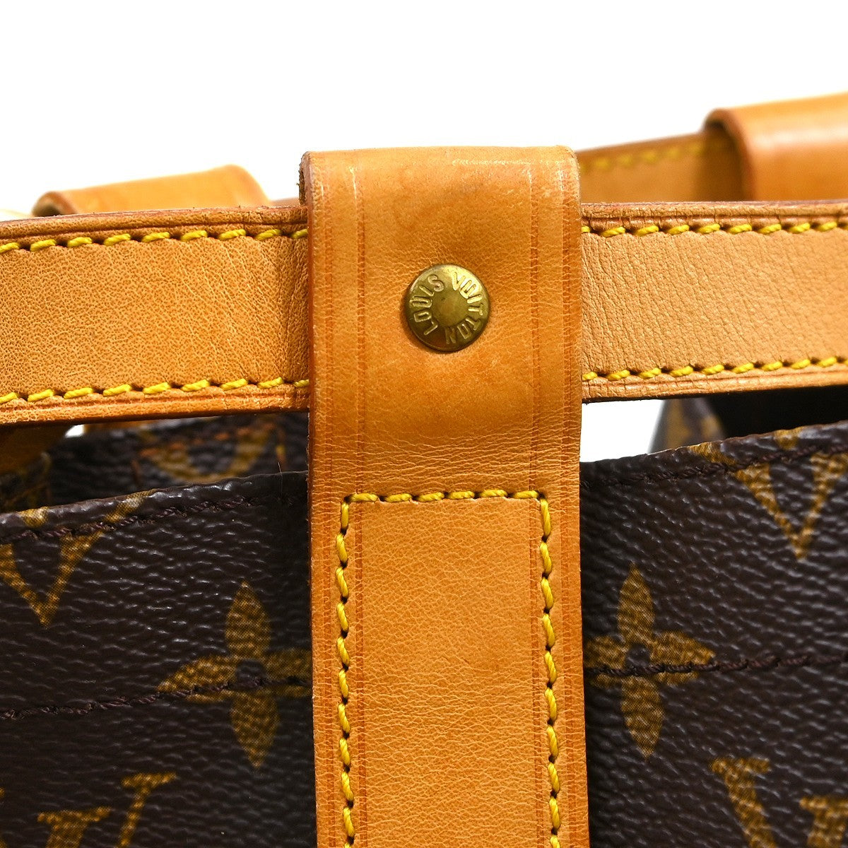 Louis Vuitton Randonnee Backpack Monogram Canvas Brown Canvas Backpack Bag (Pre-Owned)