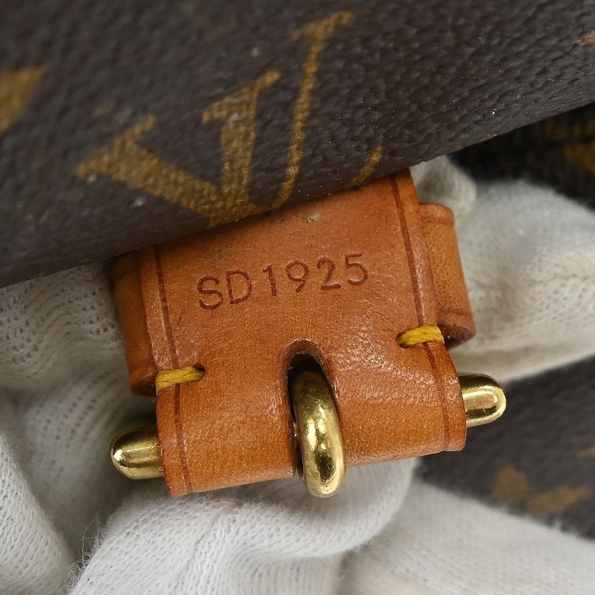 Louis Vuitton Vintage Montsouris Backpack Monogram Canvas Brown Canvas Backpack Bag (Pre-Owned)