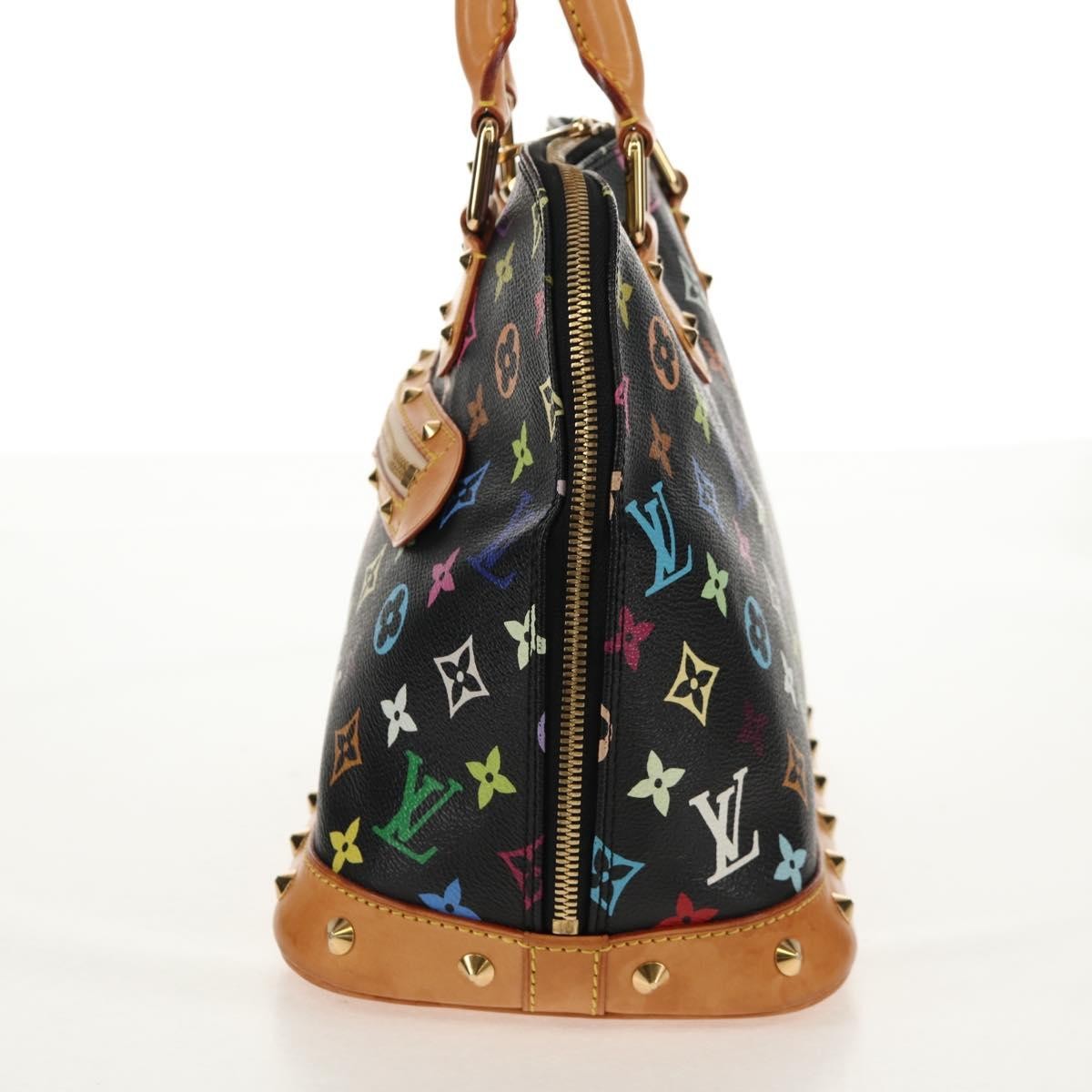 Louis Vuitton Alma Handbag Monogram Multicolor Multicolour Canvas Handbag (Pre-Owned)