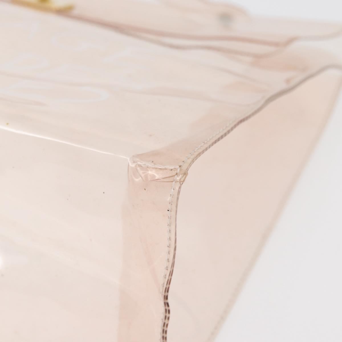 Hermes Kelly Souvenir Bag Vinyl Clear Plastic Handbag (Pre-Owned)