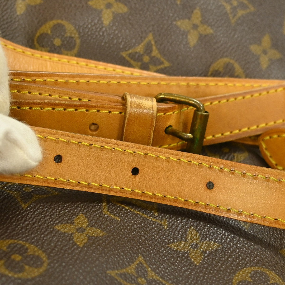 Louis Vuitton Randonnee Backpack Monogram Canvas Brown Canvas Backpack Bag (Pre-Owned)