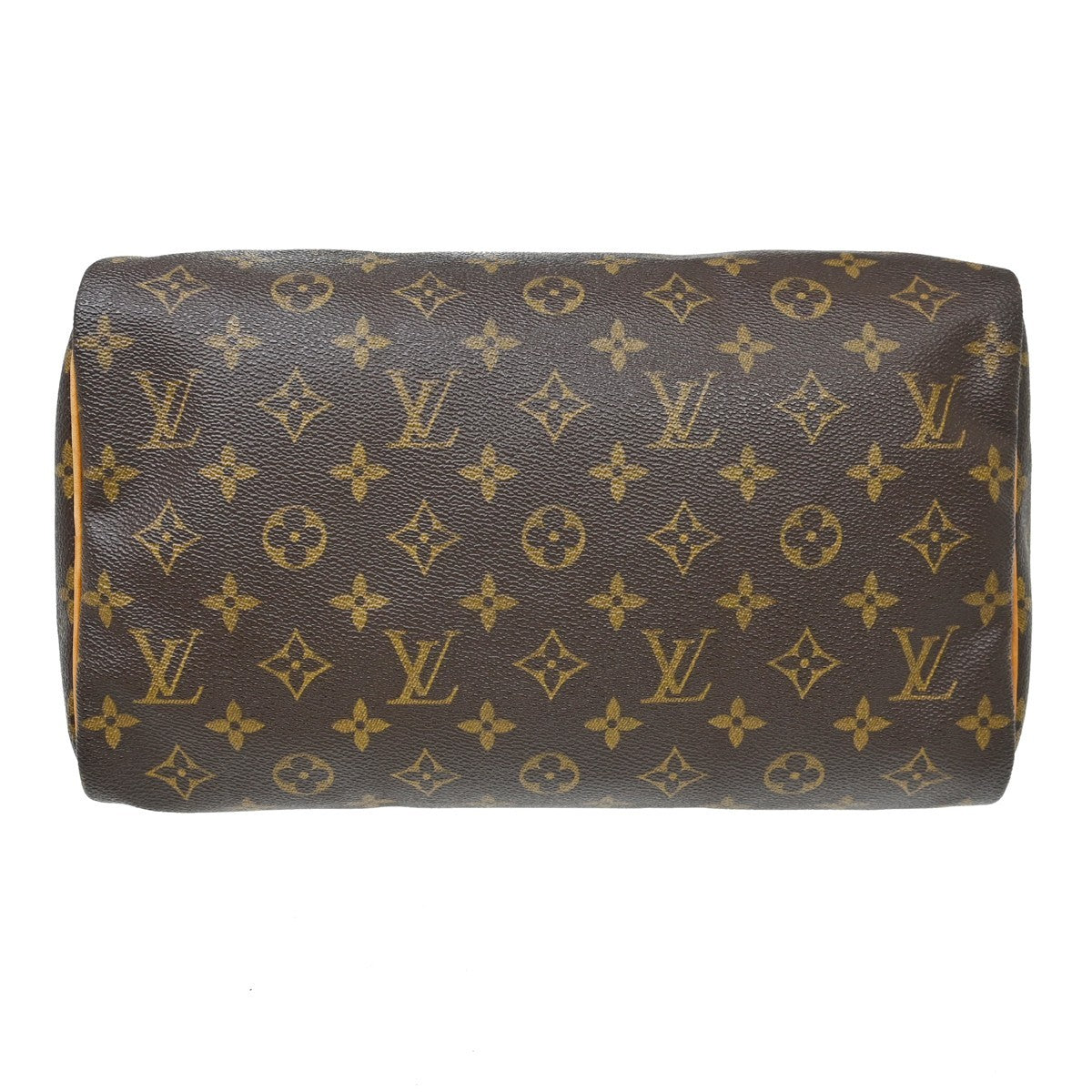 Louis Vuitton Speedy Handbag Monogram Canvas Brown Canvas Handbag (Pre-Owned)