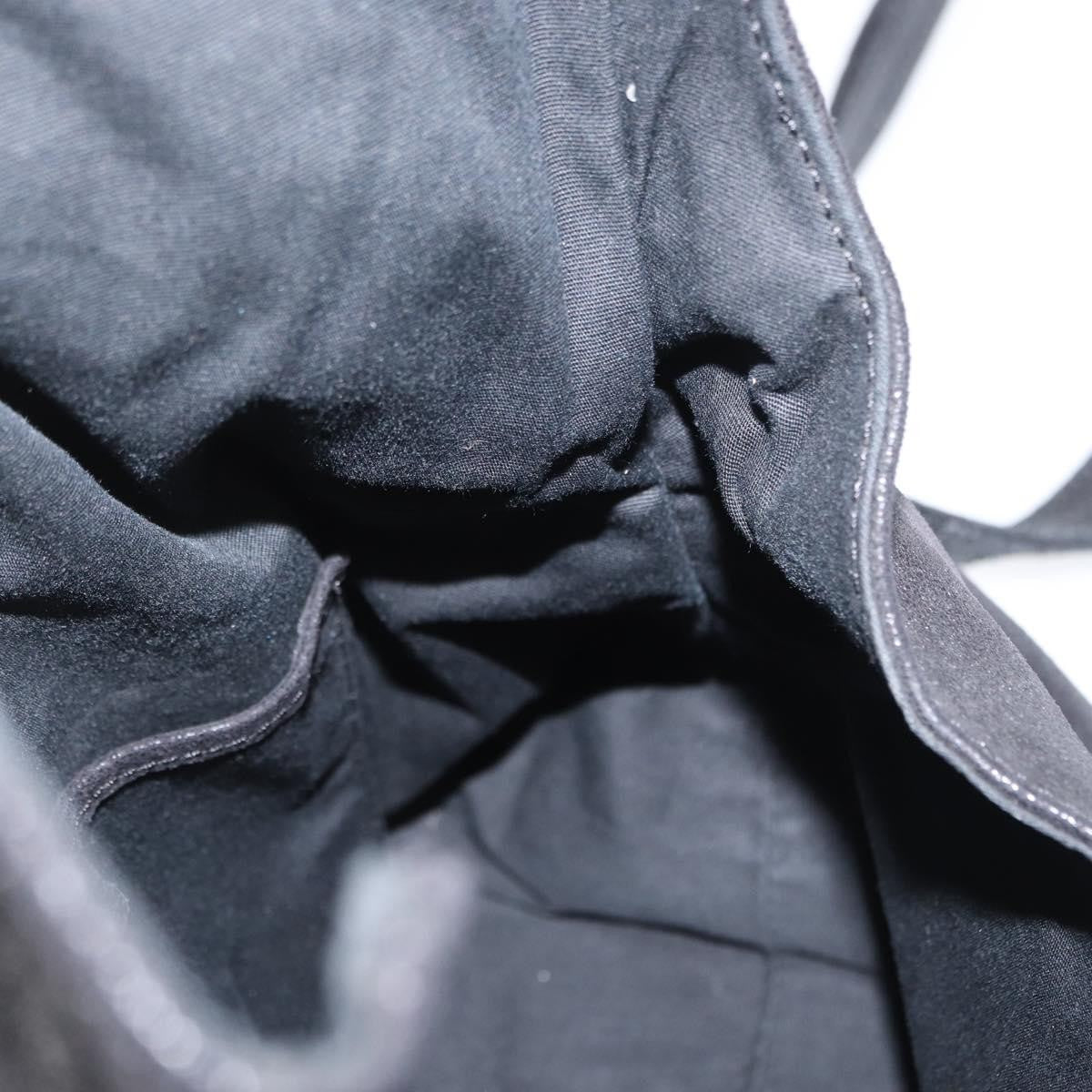 Celine Vintage Shoulder Bag Leather Black Leather Shoulder Bag Bag (Pre-Owned)