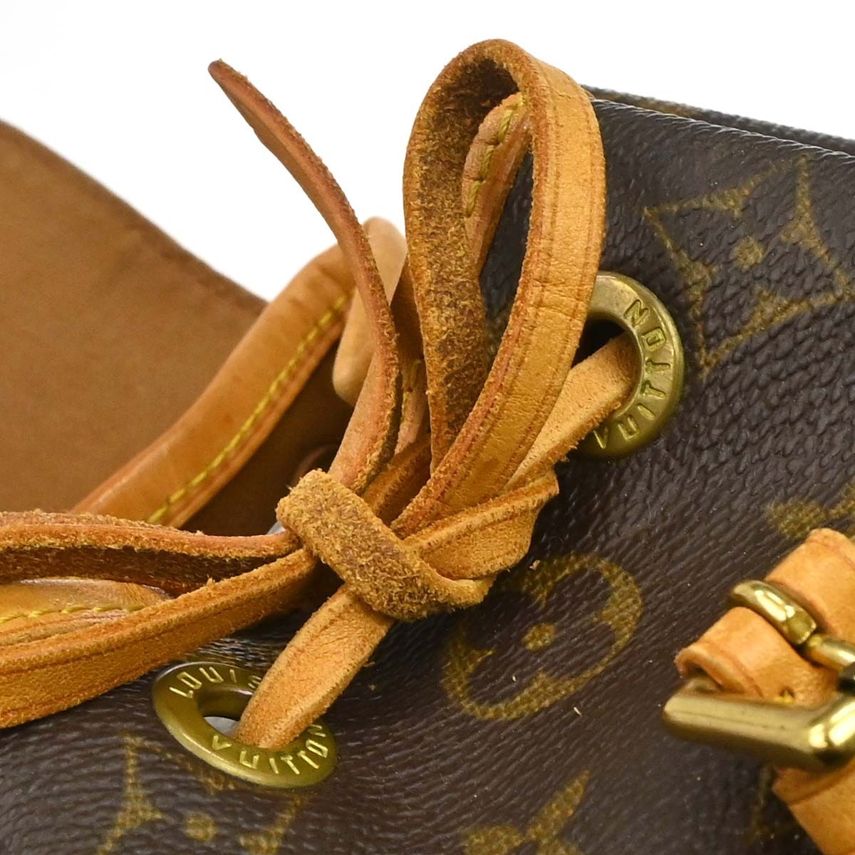 Louis Vuitton Vintage Montsouris Backpack Monogram Canvas Brown Canvas Backpack Bag (Pre-Owned)