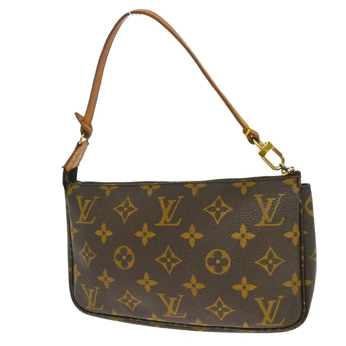 Louis Vuitton Pochette Accessoires Nm Monogram Canvas Brown Canvas Clutche & Pouche Bag (Pre-Owned)