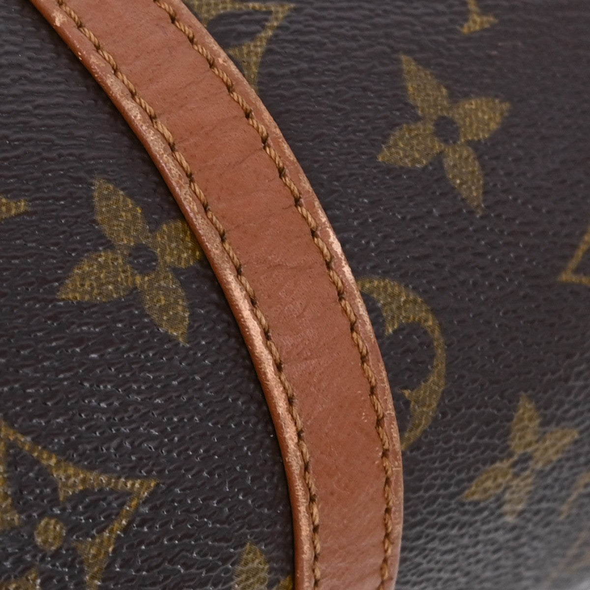 Louis Vuitton Papillon Handbag Monogram Canvas Brown Canvas Handbag (Pre-Owned)