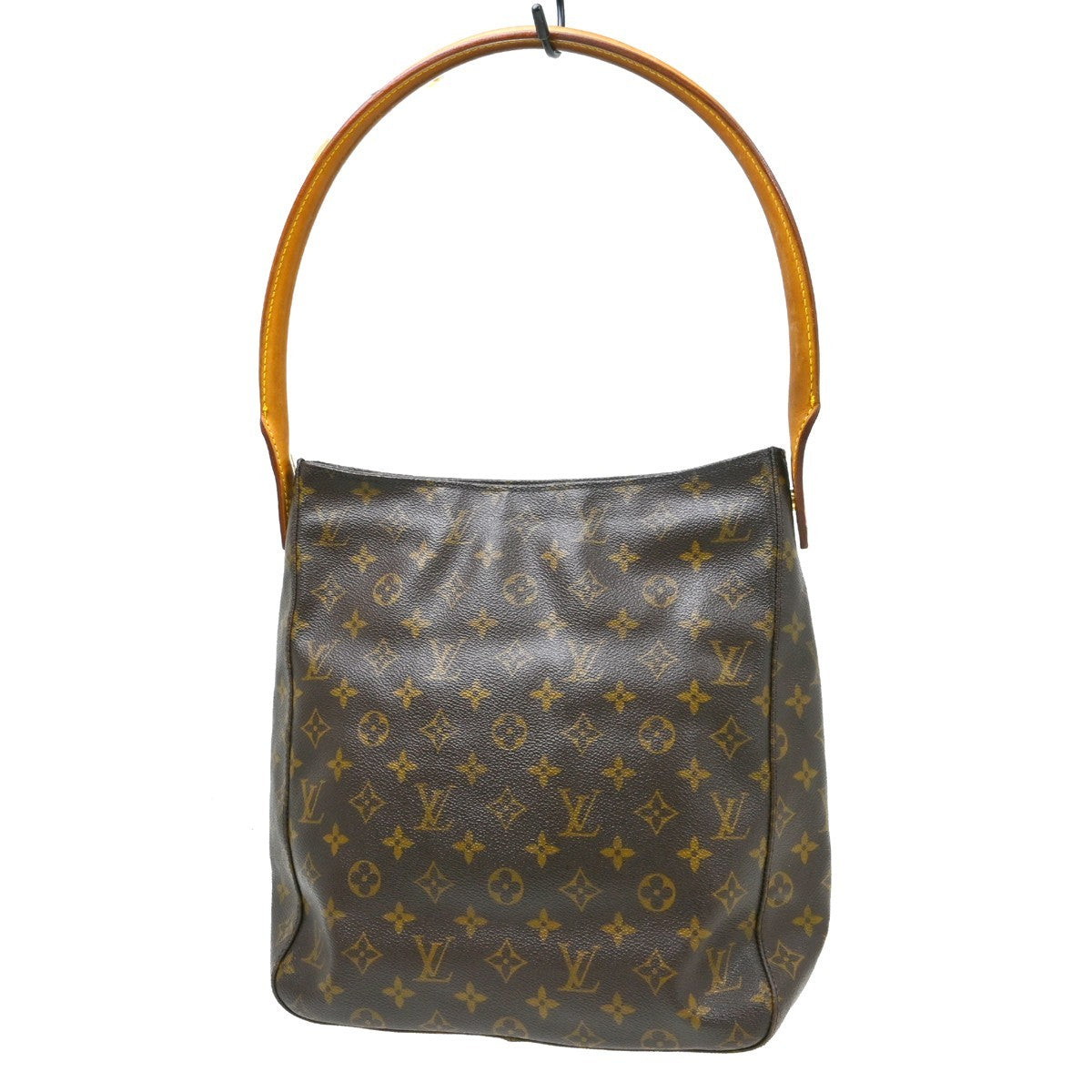 Louis Vuitton Monogram Looping Handbag Monogram Canvas Brown Canvas Shoulder Bag Bag (Pre-Owned)