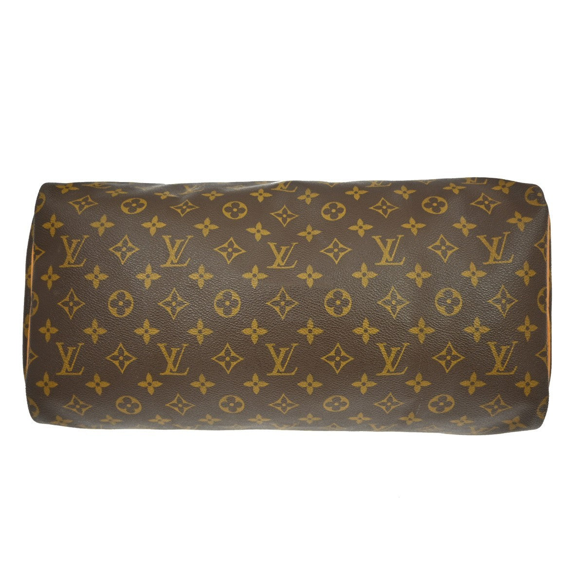 Louis Vuitton Speedy Handbag Monogram Canvas Brown Canvas Handbag (Pre-Owned)