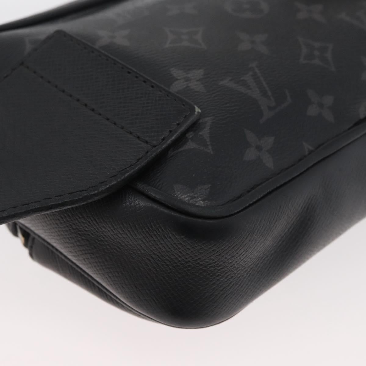 Louis Vuitton Outdoor Bumbag Monogram Taigarama Gray Canvas Crossbody Bag Bag (Pre-Owned)