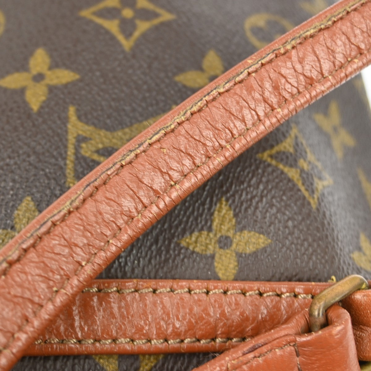 Louis Vuitton Papillon Handbag Monogram Canvas Brown Canvas Handbag (Pre-Owned)