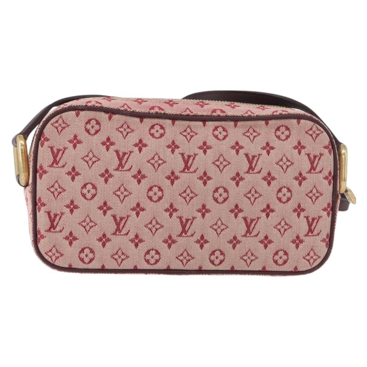 Louis Vuitton Juliette Crossbody Bag Mini Lin Red Canvas Shoulder Bag Bag (Pre-Owned)