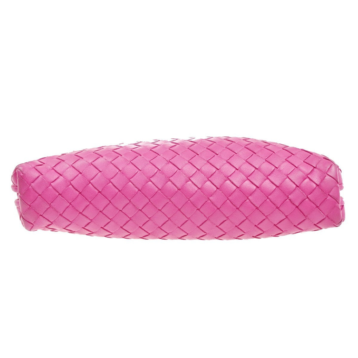 Bottega Veneta Nodini Crossbody Bag Intrecciato Nappa Pink Leather Shoulder Bag Bag (Pre-Owned)