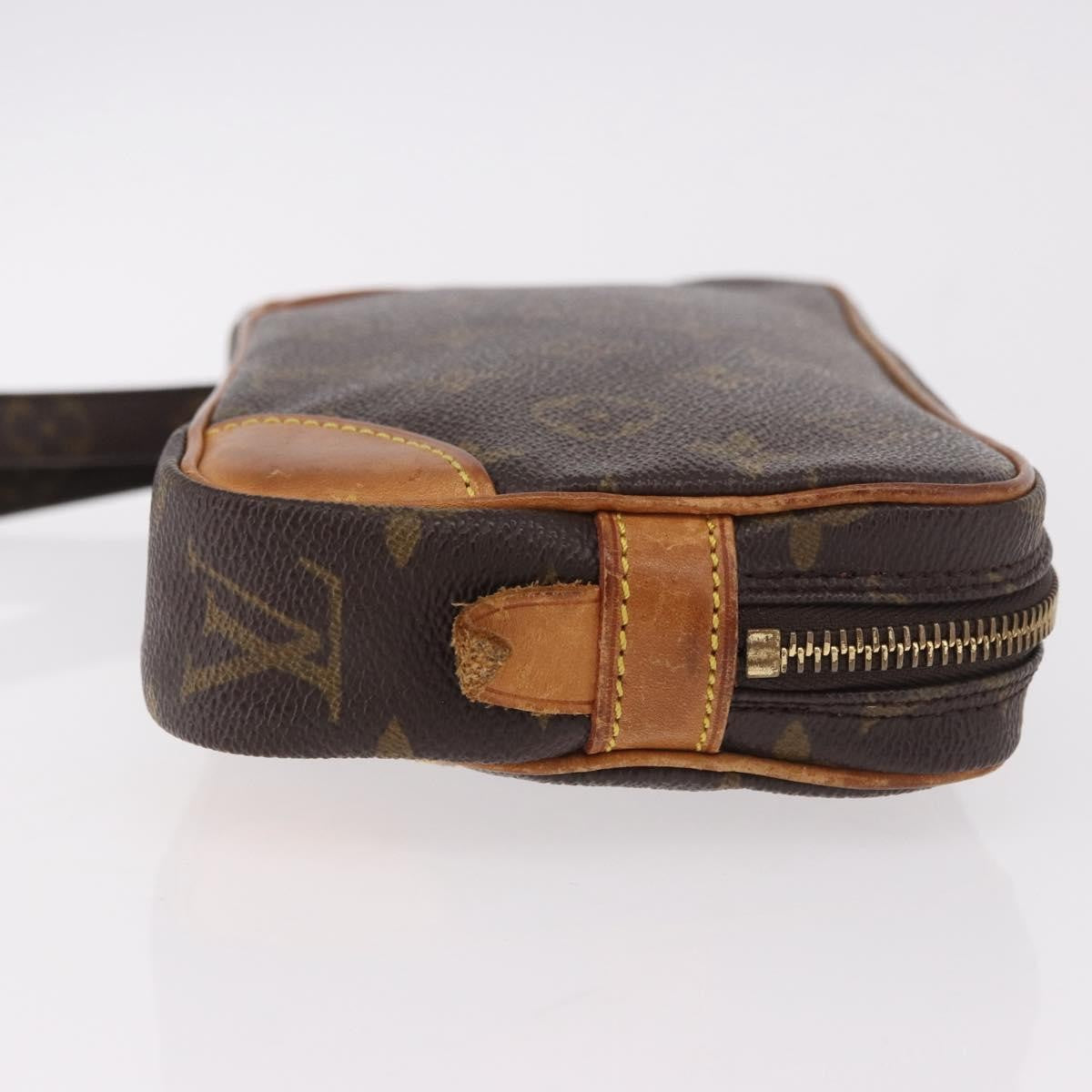 Louis Vuitton Marly Dragonne Clutch Monogram Canvas Brown Canvas Clutche & Pouche Bag (Pre-Owned)