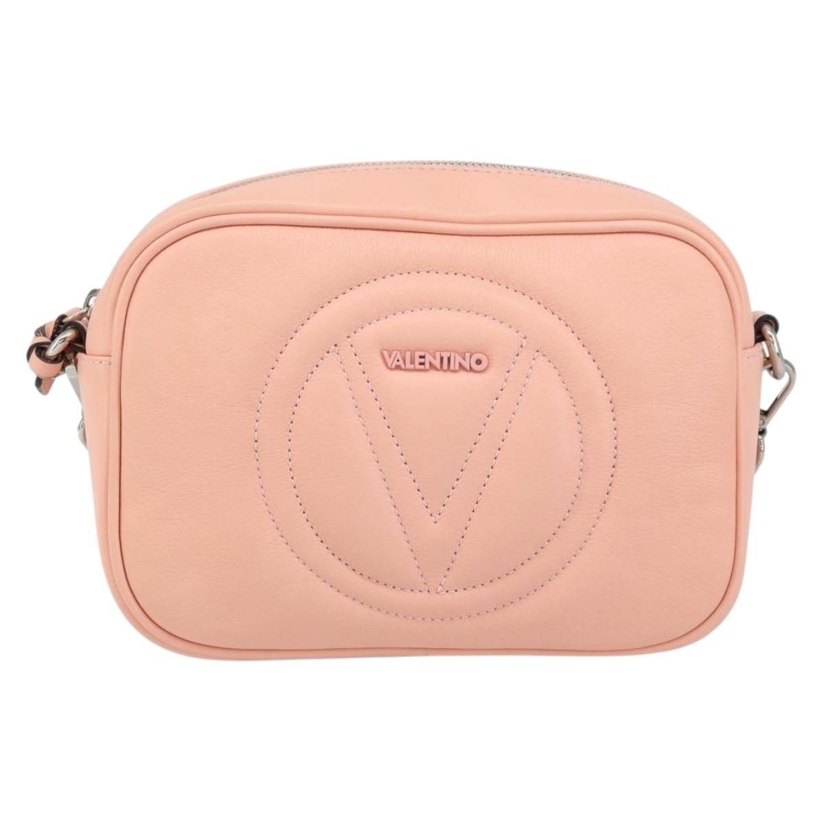 Valentino Garavani Vintage Shoulder Bag Leather Pink Leather Shoulder Bag Bag (Pre-Owned)