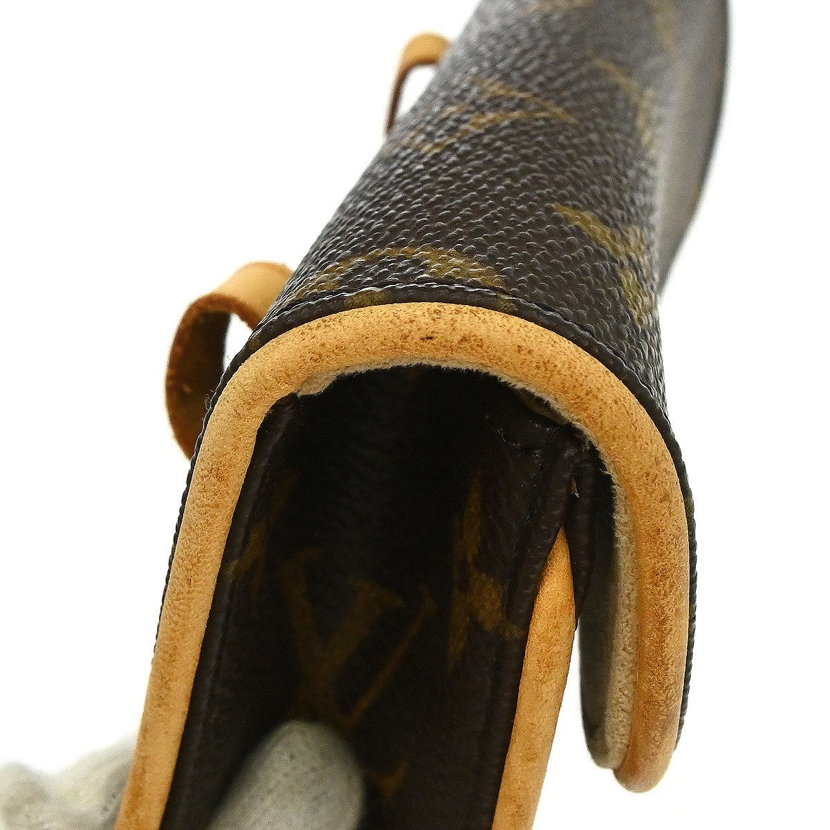 Louis Vuitton Florentine Waist Bag Monogram Canvas Brown Canvas Clutche & Pouche Bag (Pre-Owned)