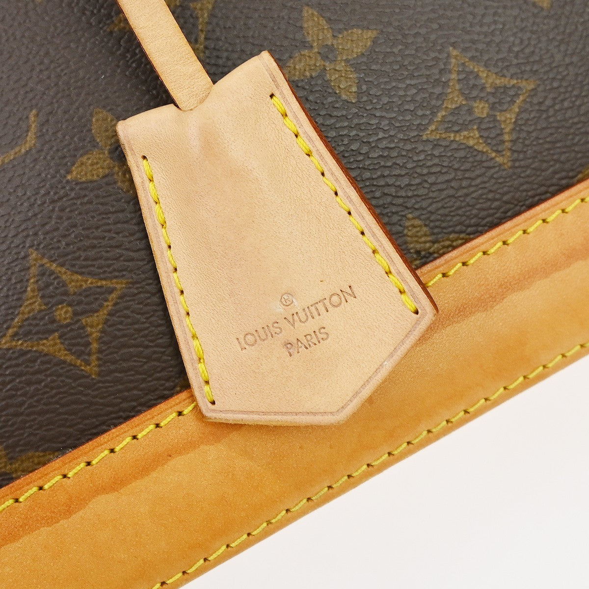 Louis Vuitton Alma Handbag Monogram Canvas Brown Canvas Handbag (Pre-Owned)