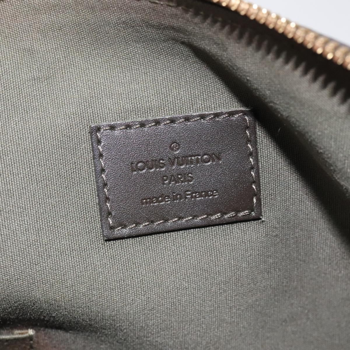 Louis Vuitton Sac Mary Kate Handbag Mini Lin Khaki Canvas Handbag (Pre-Owned)