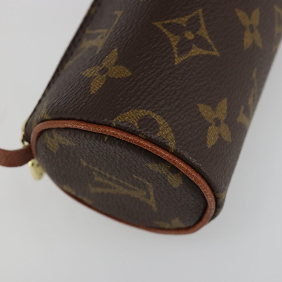 Louis Vuitton Papillon Pochette Monogram Canvas Brown Canvas Clutche & Pouche Bag (Pre-Owned)