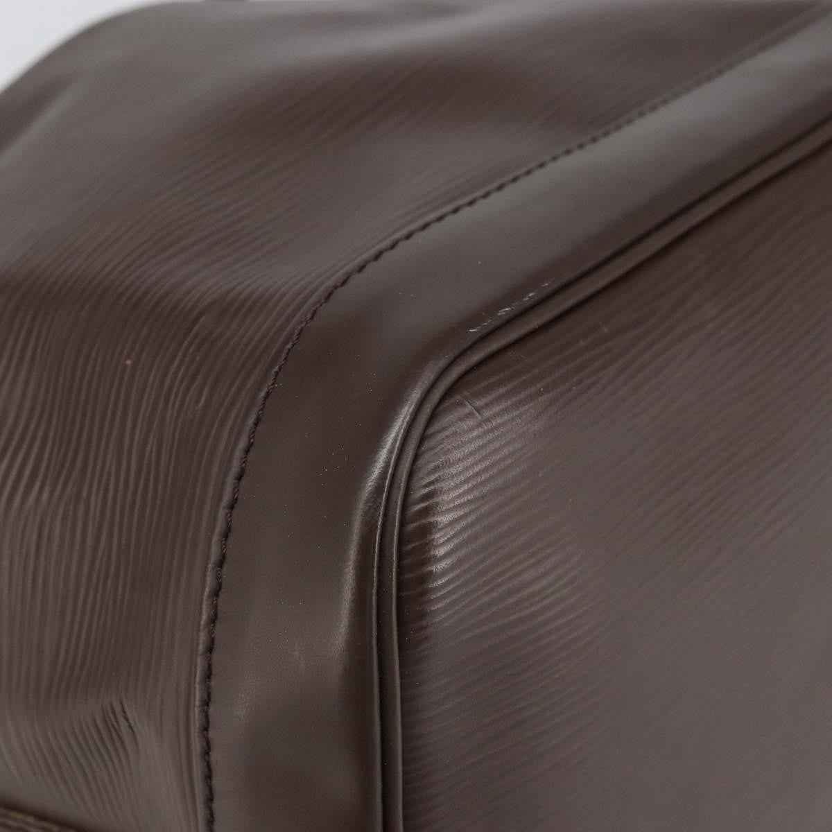 Louis Vuitton Noe Handbag Epi Leather Brown Leather Shoulder Bag Bag (Pre-Owned)