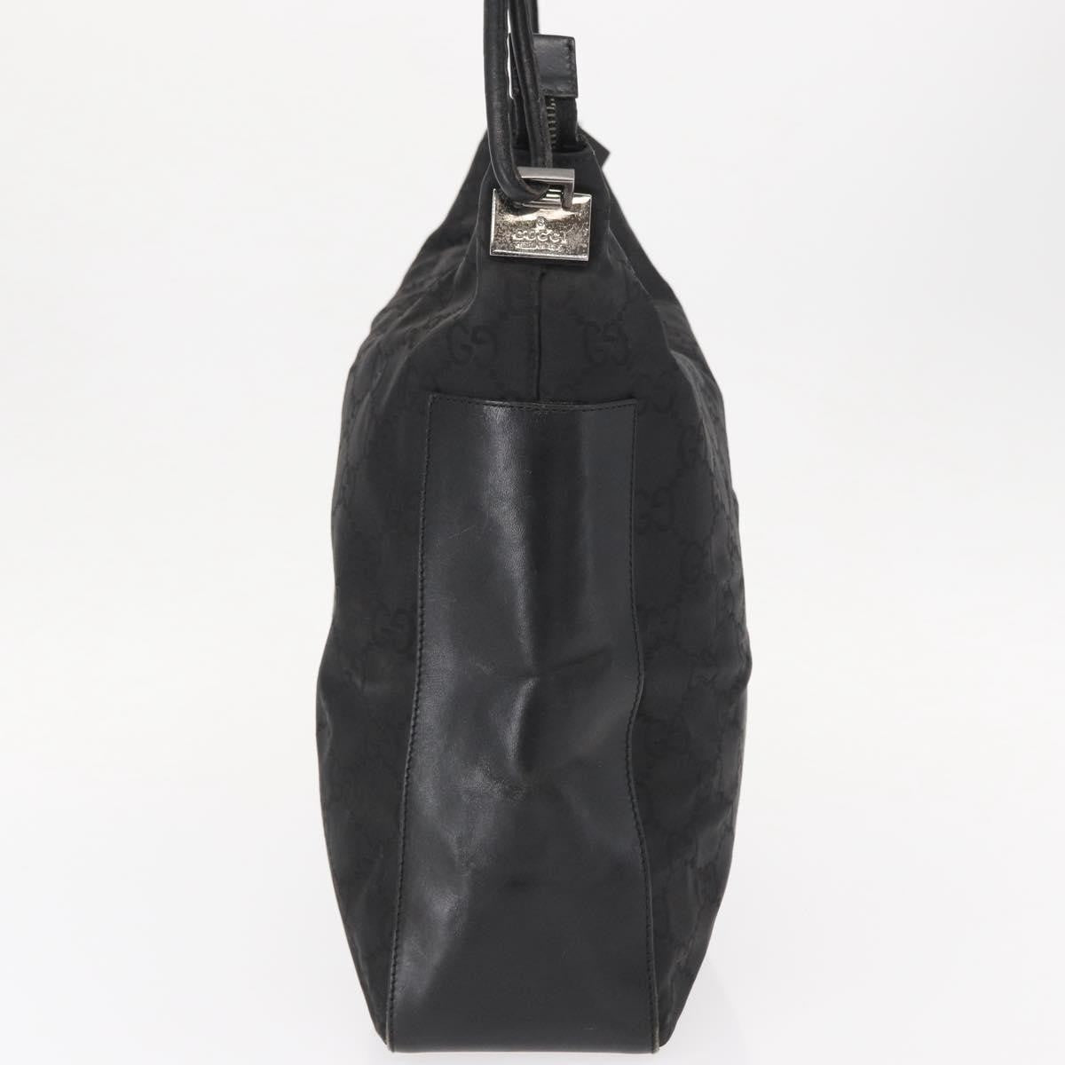 Gucci Vintage Hobo Gg Canvas Black Canvas Shoulder Bag Bag (Pre-Owned)