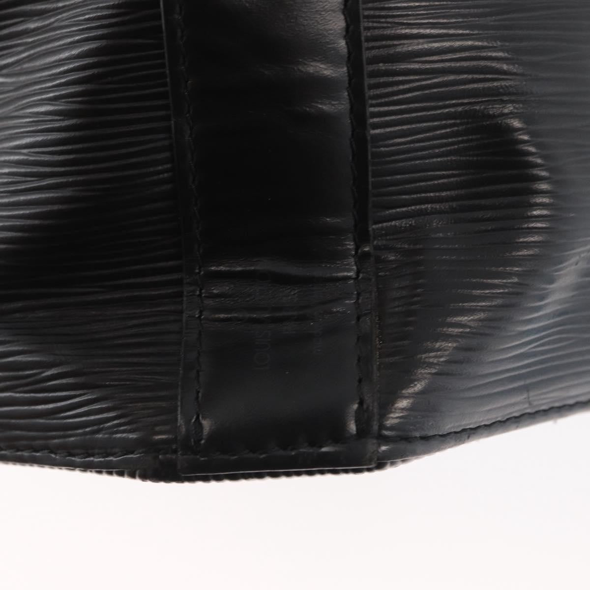 Louis Vuitton Vintage Sac D'epaule Handbag Epi Leather Black Leather Shoulder Bag Bag (Pre-Owned)