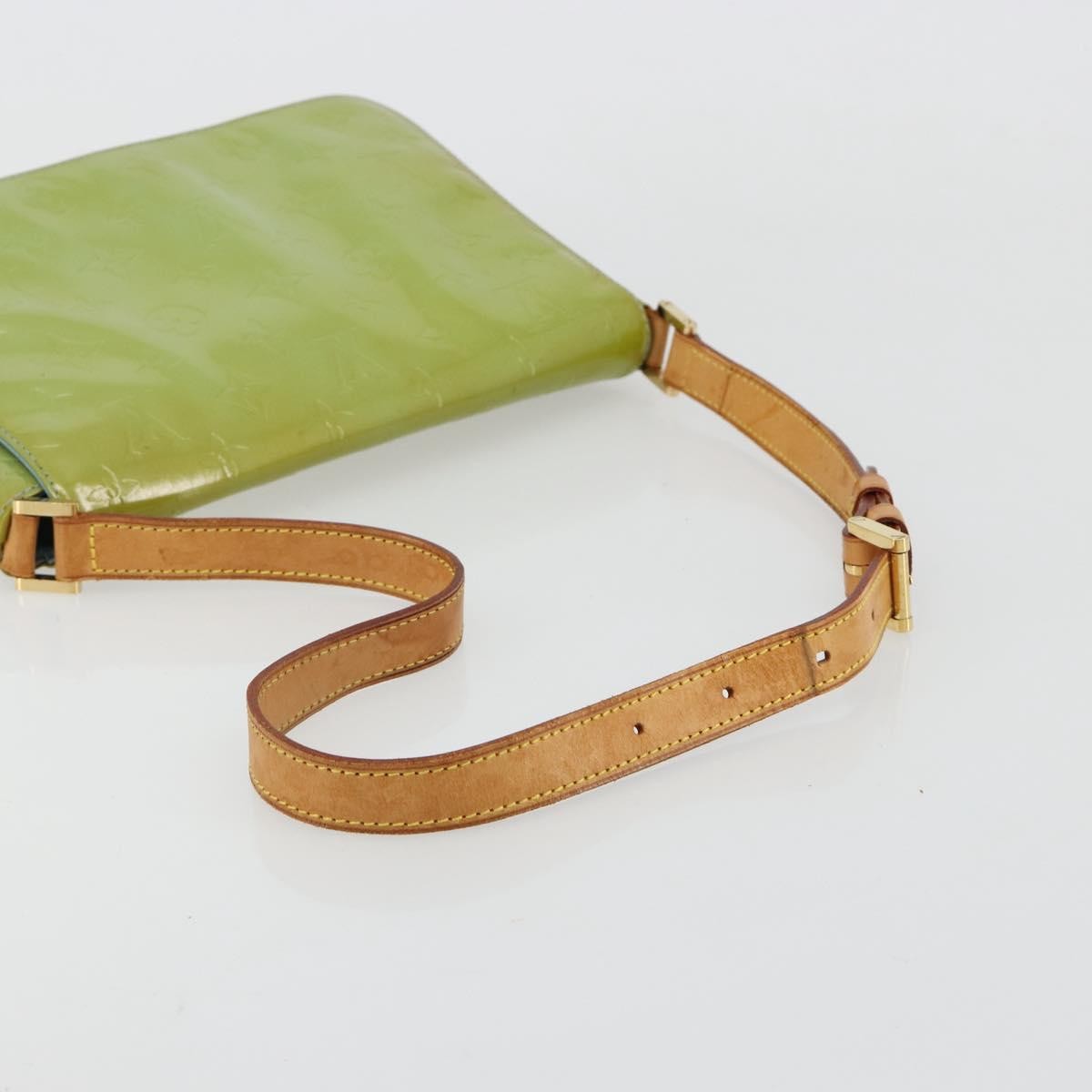 Louis Vuitton Thompson Street Handbag Monogram Vernis Blue Patent_Leather Shoulder Bag Bag (Pre-Owned)