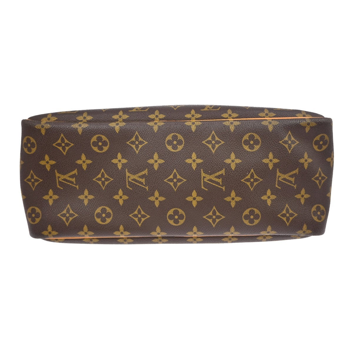 Louis Vuitton Deauville Handbag Monogram Canvas Brown Canvas Handbag (Pre-Owned)