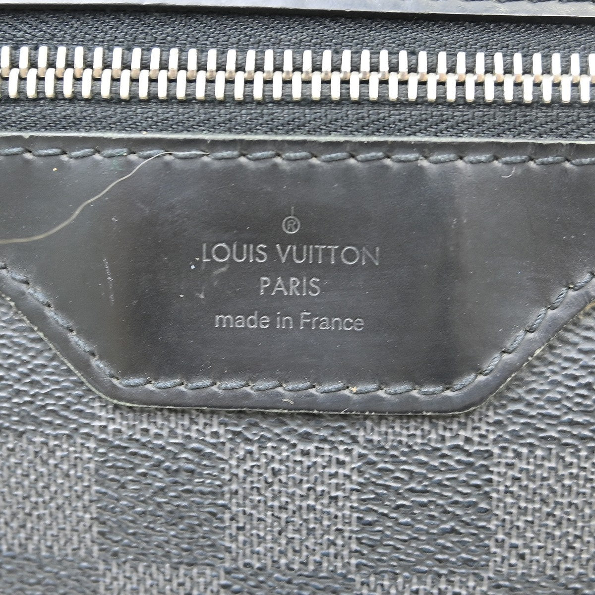 Louis Vuitton Daniel Messenger Bag Damier Graphite Gray Canvas Shoulder Bag Bag (Pre-Owned)