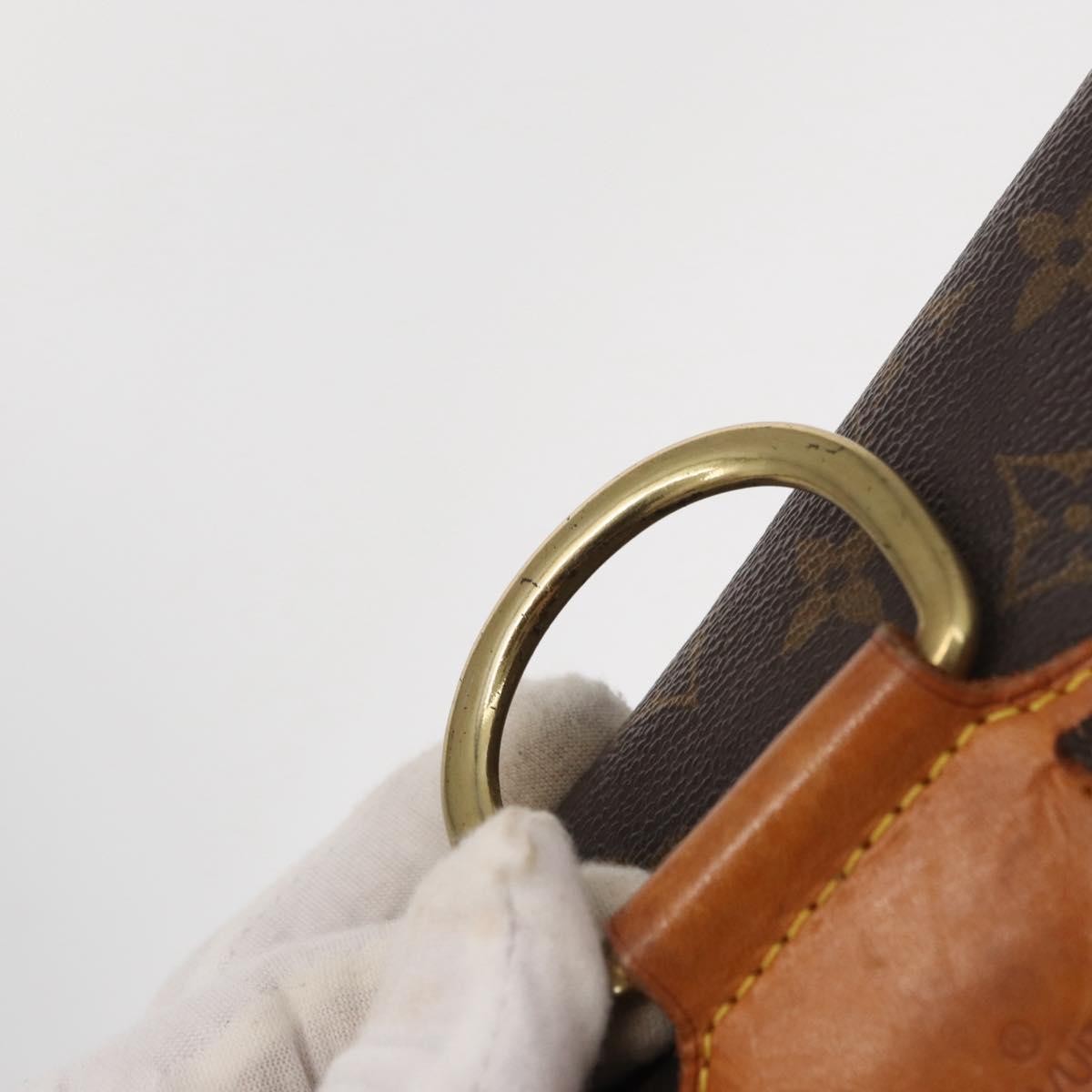 Louis Vuitton Vintage Montsouris Backpack Monogram Canvas Brown Canvas Backpack Bag (Pre-Owned)