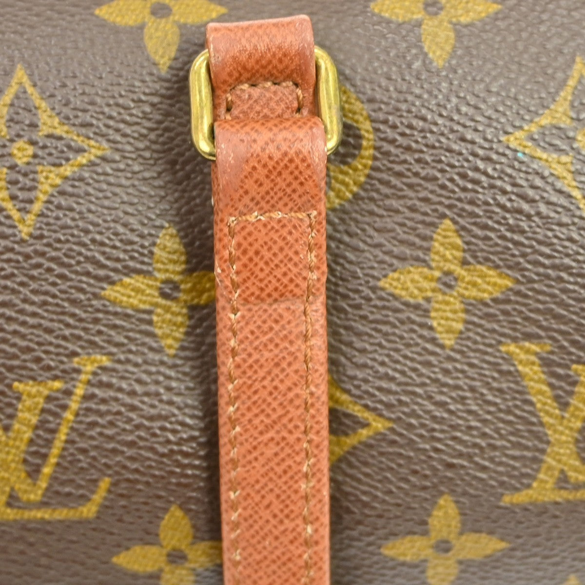 Louis Vuitton Papillon Handbag Monogram Canvas Brown Canvas Handbag (Pre-Owned)
