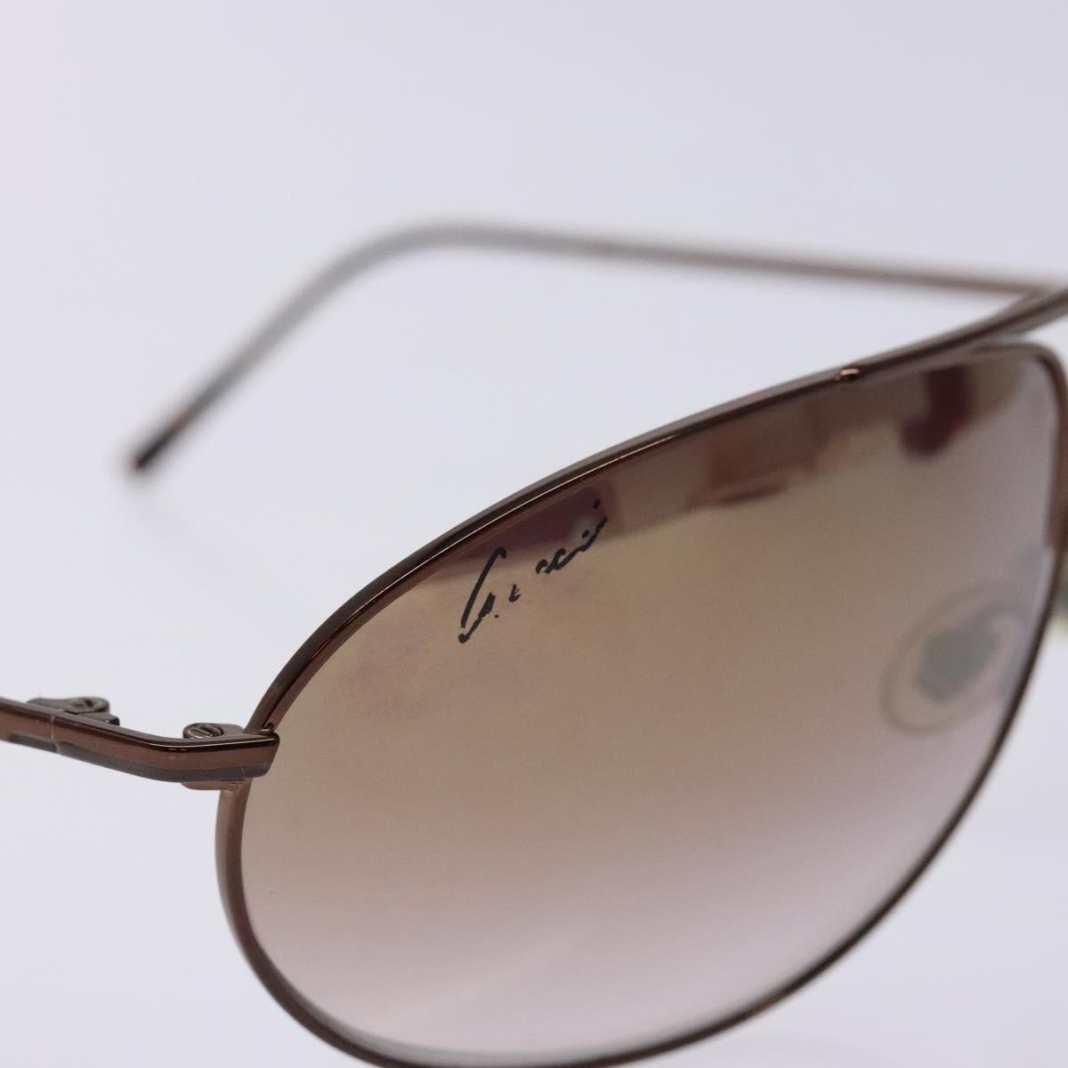 Gucci Eyewear Sunglasses Brown Metal Sunglasse Accessory (Pre-Owned)
