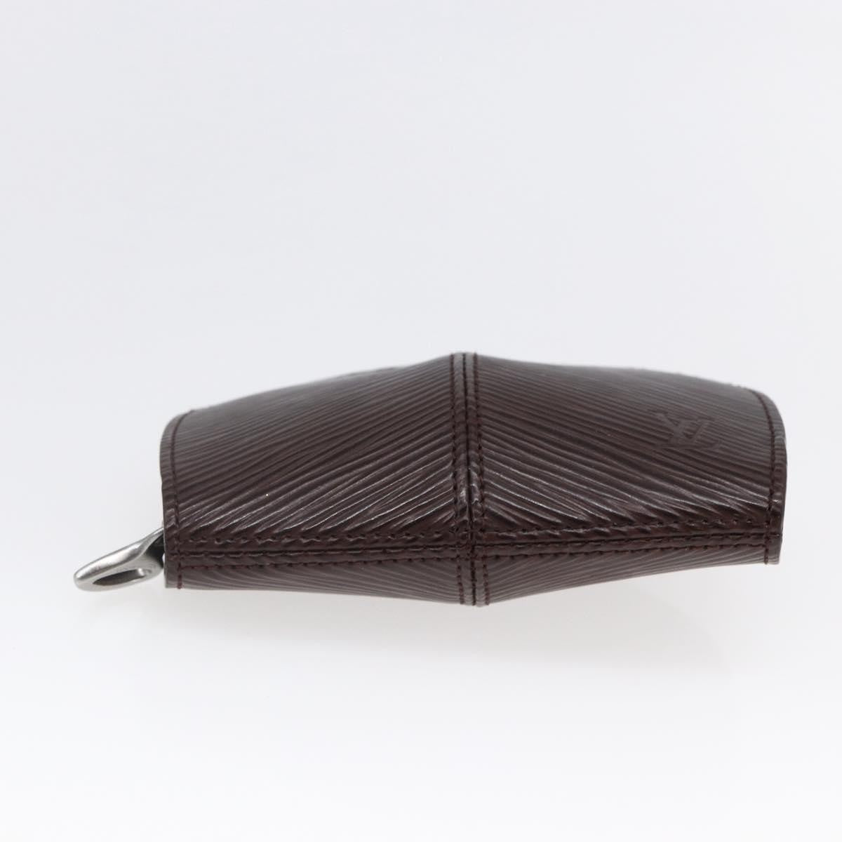 Louis Vuitton Demi Lune Coin Purse Epi Leather Brown Leather Wallets Accessory (Pre-Owned)