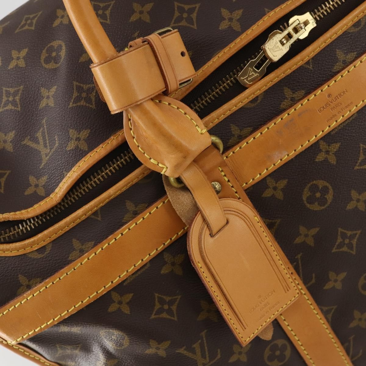 Louis Vuitton Dog Carrier Bag Monogram Canvas Multicolour Canvas Travel Bag Bag (Pre-Owned)